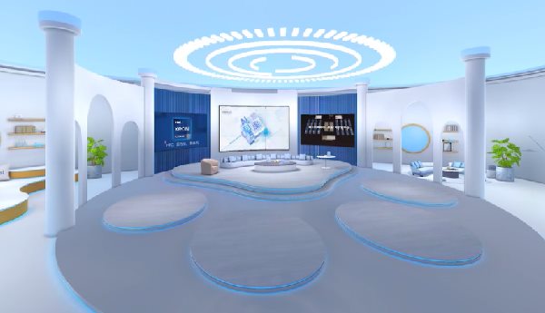 2022百度世界大会线上上顺利举办 希壤元宇宙露天巨幕