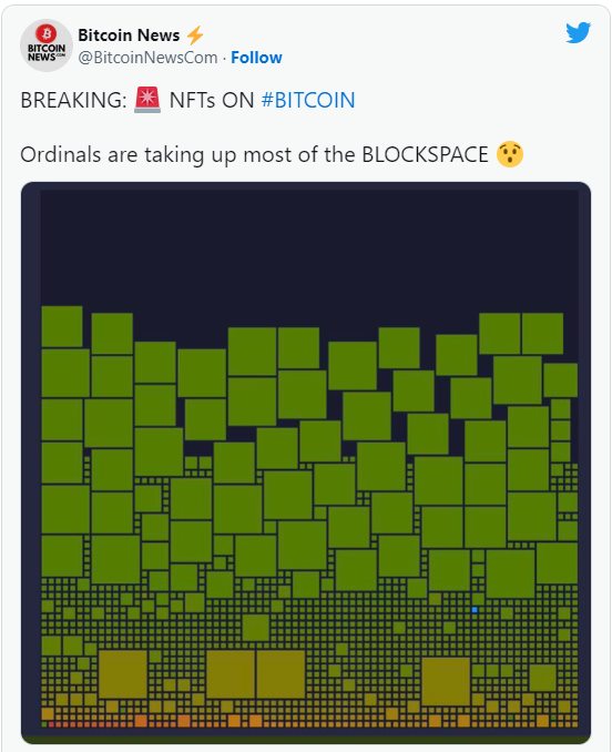 浅谈Ordinals协议争议:在比特币区块链上发NFT可行吗?