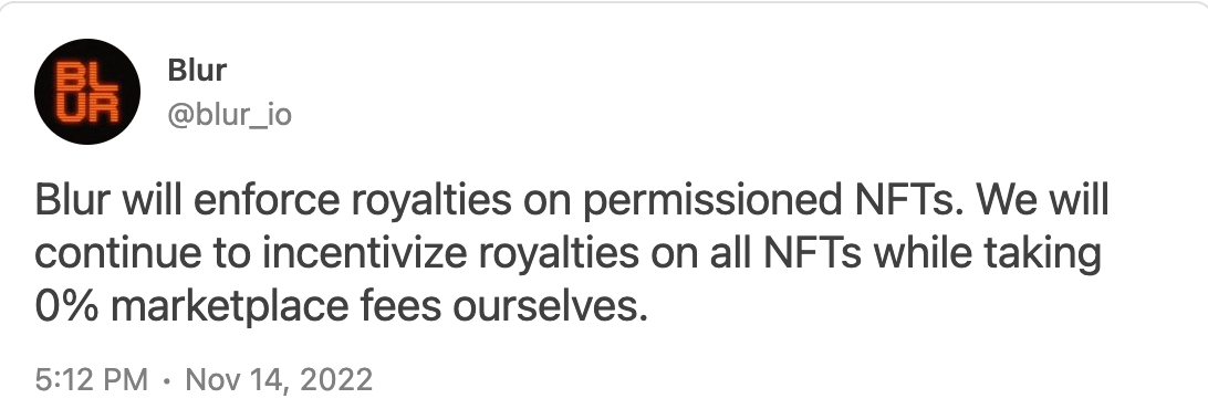 Bankless:OpenSea和Blur之间的市场战争才刚刚开始