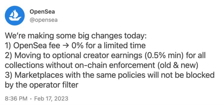 Bankless:OpenSea和Blur之间的市场战争才刚刚开始