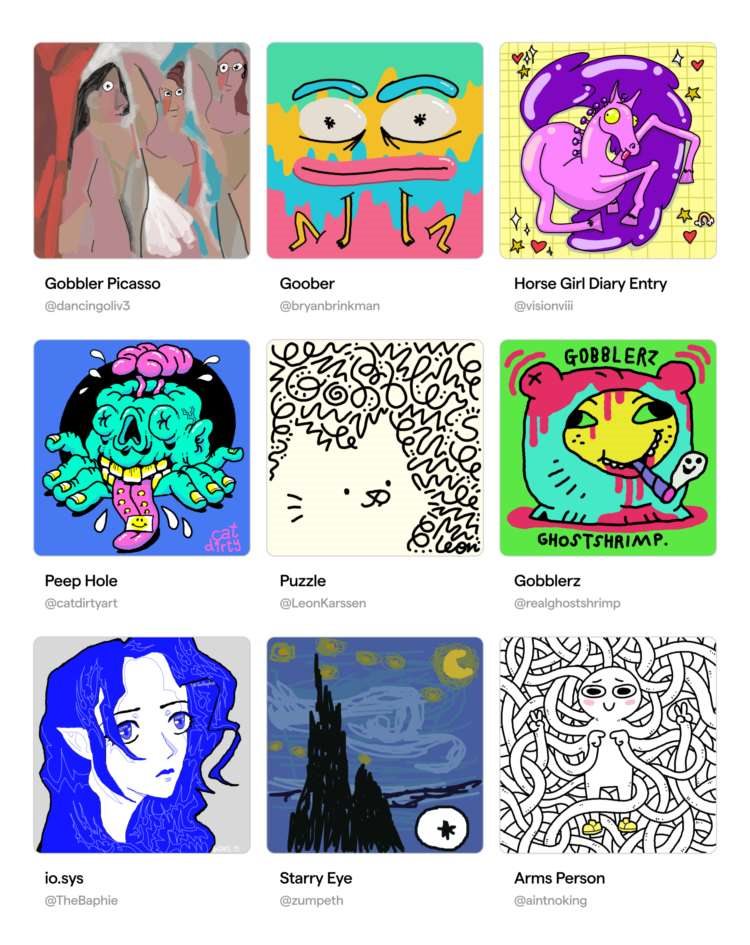 ArtGobblers:应用ParadigmGoo模型的NFT项目