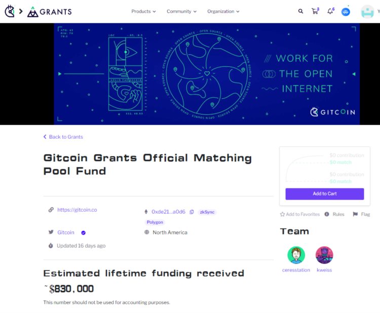 Gitcoin推出的GrantsProtocol将如何改变链上融资与捐赠