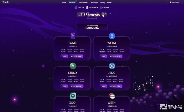 Tomb|Lif3生态宇宙——周报更新52#