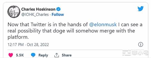 马斯克收购推特对于狗狗币有何影响？