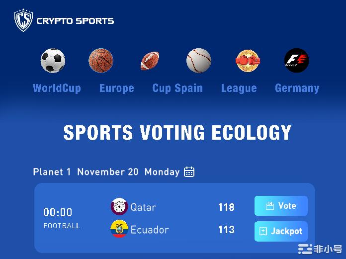CSC Sports Voting加密体育第二生态—赛事投票
