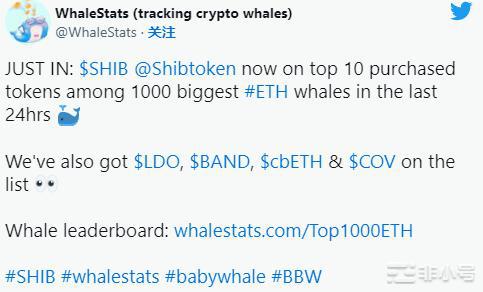 ETH鲸鱼能否帮助柴犬(SHIB)价格逆转？