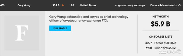 FTX被盗迷踪:神秘的CTOGaryWang是谁?