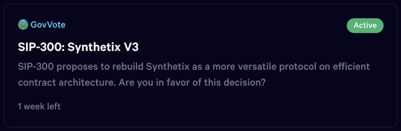 解读Synthetix V3五大提案：此次升级意味着什么？
