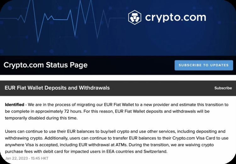 欧元资产遭冻结，美元资产借壳造假，Crypto.com会在2023爆雷吗