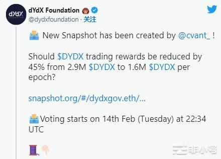当今天解锁650万个代币时DYDX价格会发生什么变化？