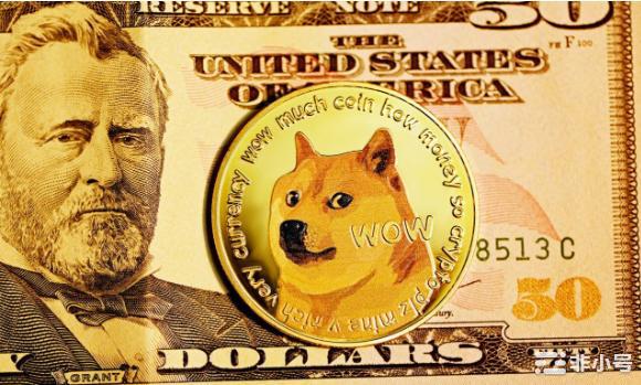 随着DRC20代币的腾飞，狗狗币的交易量超过了比特币和莱特币