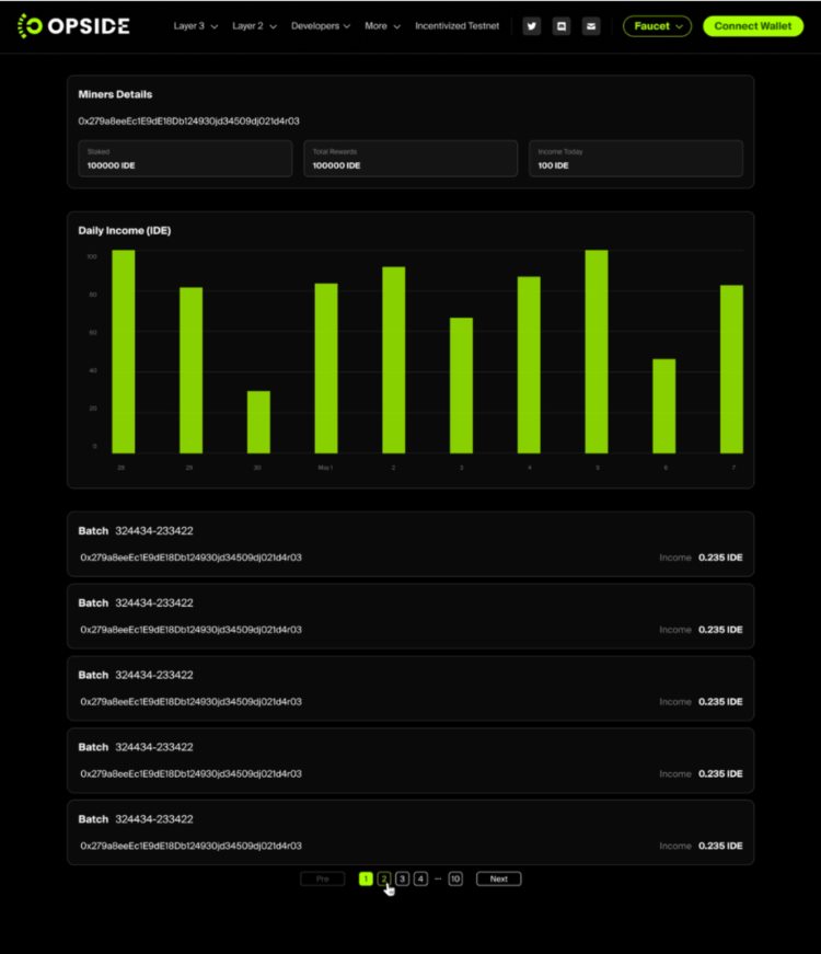 Opside最新进展:PubliczkEVMandPoWZKPMining正式上线