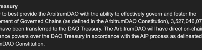 55亿ARB将空投时砸盘!ArbitrumDAO盘算是什么?