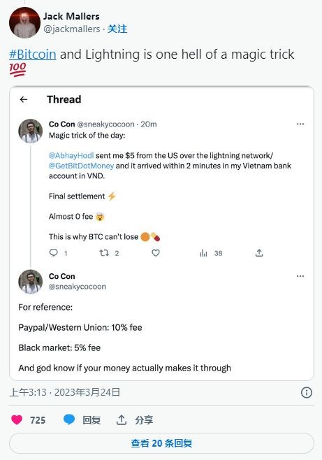 随着商家加大采用力度比特币(BTC)闪电网络达到新的高度