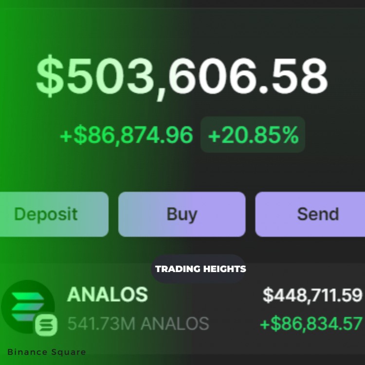 100美元变成50万美元：更多即将推出 下一个 $ANALOS - 不仅
