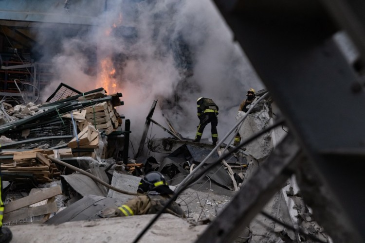 在对乌克兰进行最致命的空袭后对俄罗斯发起了无人机袭击