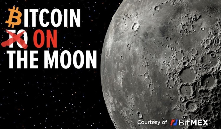 BitMEX 创造月球历史：将比特币发送到月球！