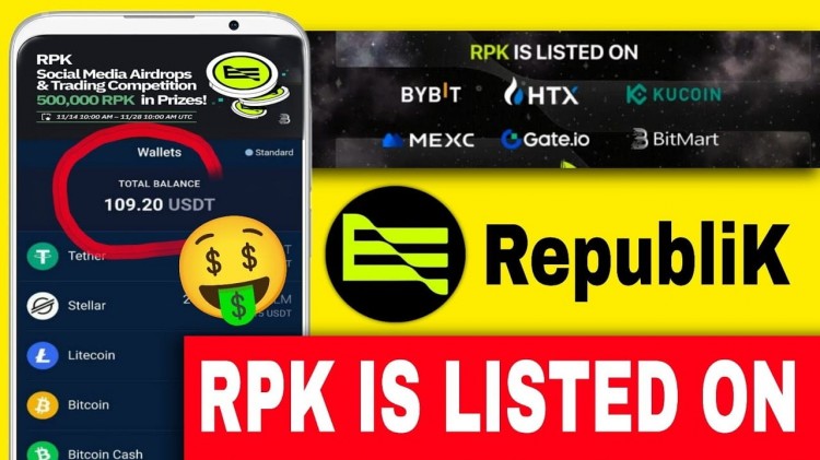 Earn Free Crypto Republic (RPK) Toke