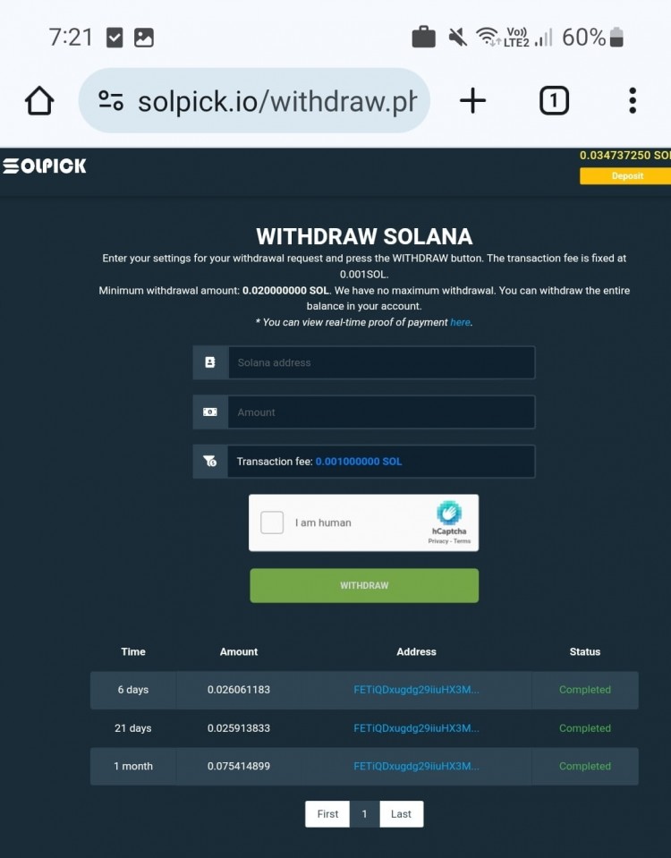 免费SOLANA币无需押金SOLPICK网站给您最新的消息和优惠