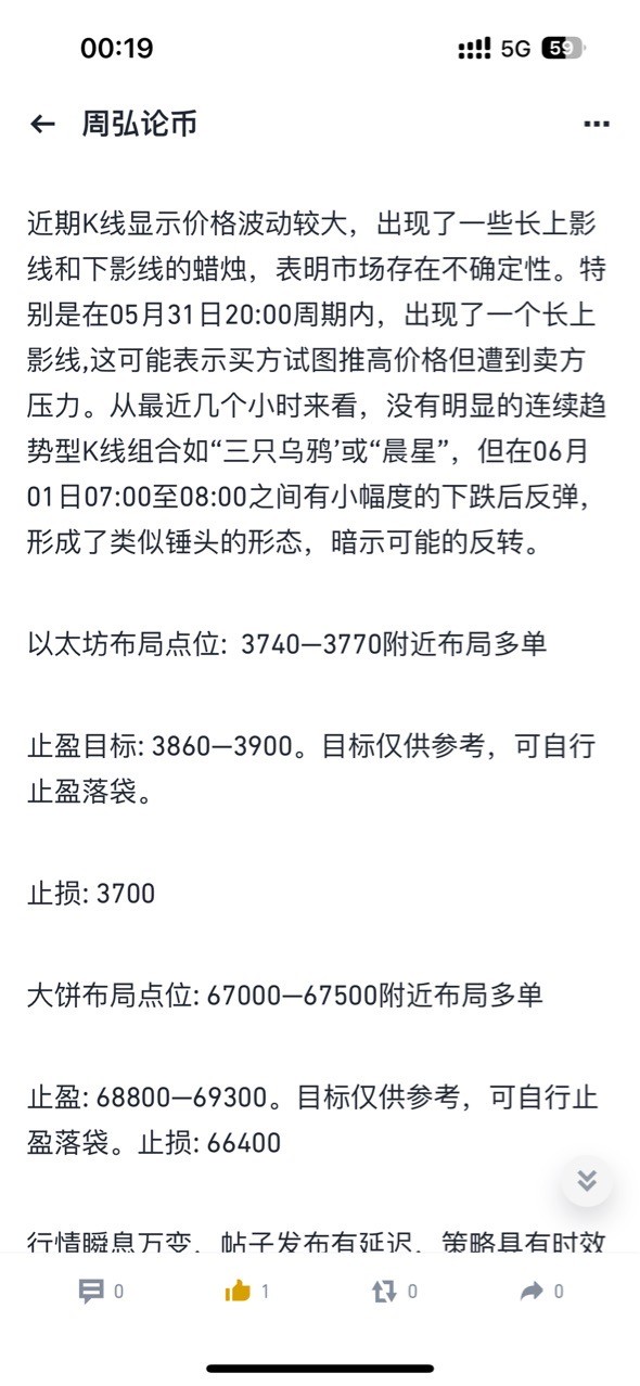 6月2号以太坊大饼多单止盈收米