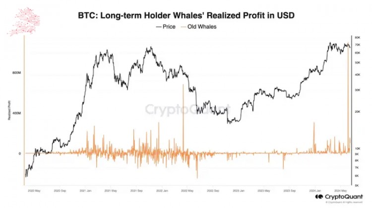 鲸鱼抛售超过10亿美元的比特币贱卖还是黯然失色